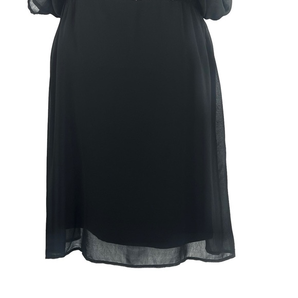 BY ARTISAN MINI V-NECK & CRISS CROSS BACK MINI DRESS WITH JEWEL WAIST DETAIL - Picture 7 of 14